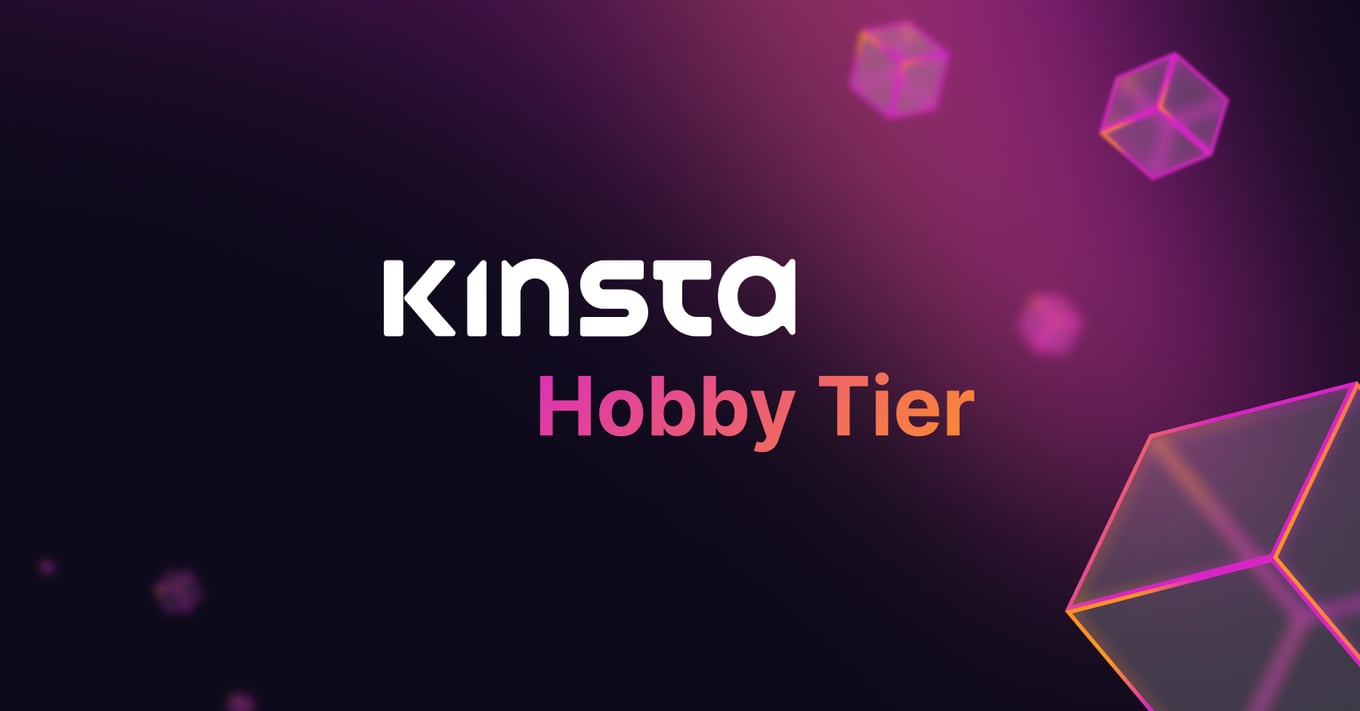 Logo da Kinsta Hobby Tier