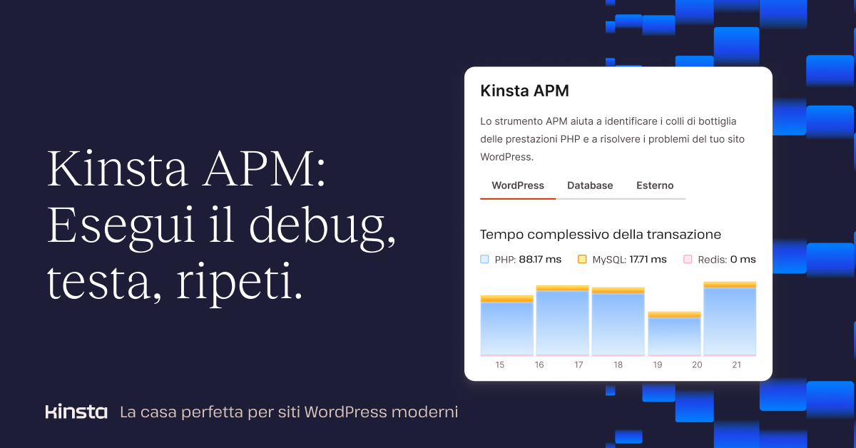 Immagine in evidenza di Kinsta APM