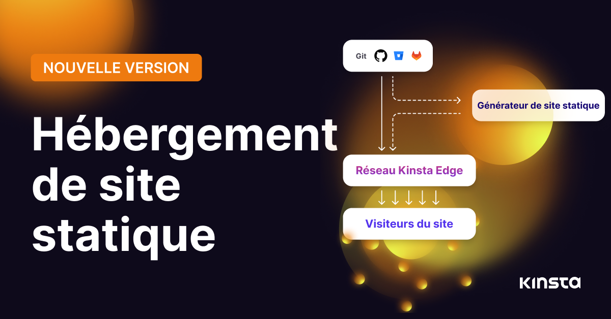 Hébergement de sites statiques Kinsta