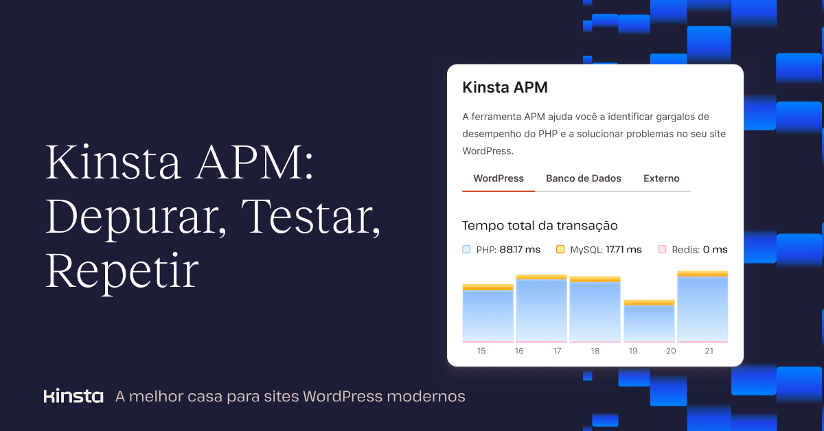 Imagem destacada do Kinsta APM