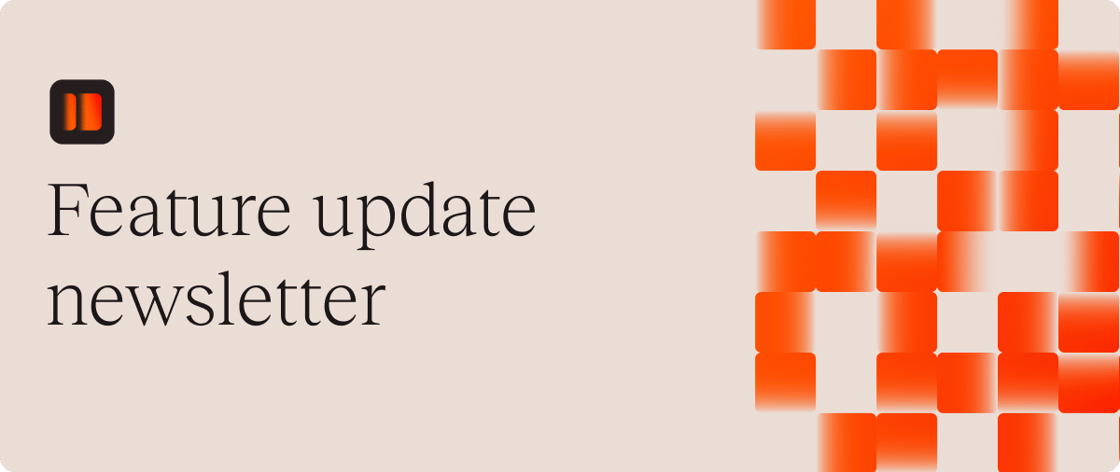 feature update newsletter